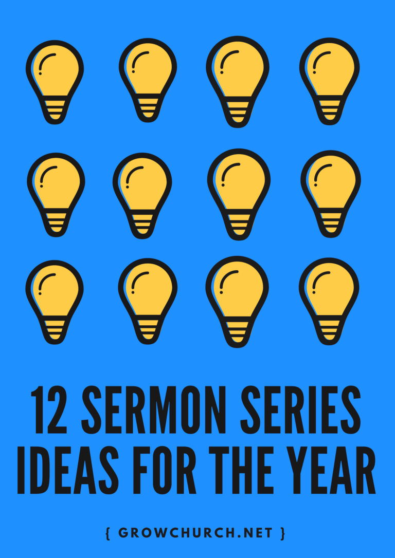 12 Compelling Sermon Series Ideas You Can Use in 2019