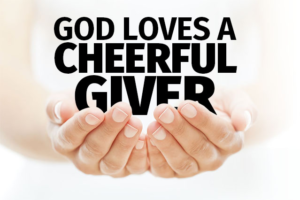 what does the bible say about giving