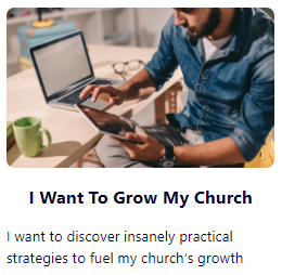 i want to grow my church